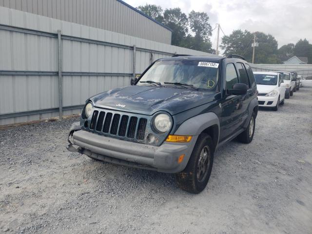 Photo 2 from auction – 2005 JEEP LIBERTY SP with VIN 1J4GL48K25W697432
