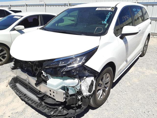 Photo 2 from auction – 2021 TOYOTA SIENNA LE with VIN 5TDKRKEC1MS017700