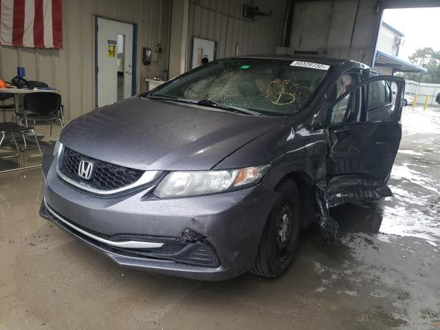 Photo 2 from auction – 2015 HONDA CIVIC LX with VIN 19XFB2F59FE120267