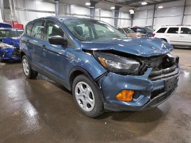 FORD ESCAPE S 2018 with VIN 1FMCU0F75JUA34818 - Photo from auction