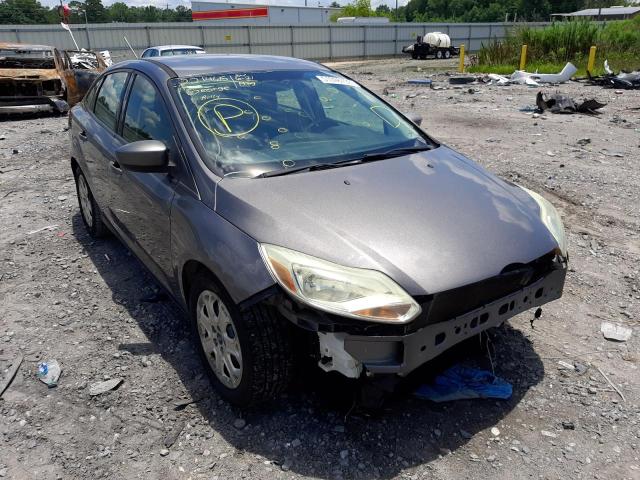 FORD FOCUS SE 2012 with VIN 1FAHP3F25CL201555 - Photo from auction