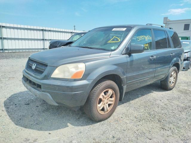 Photo 2 from auction – 2003 HONDA PILOT EXL with VIN 2HKYF18653H618289