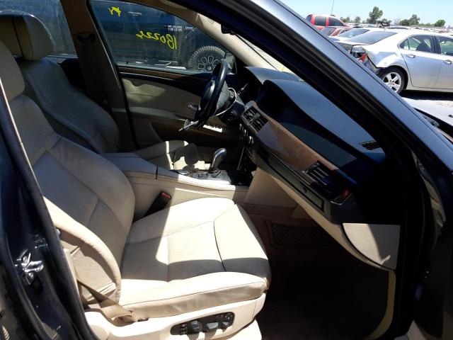 Photo 5 from auction – 2008 BMW 550 I with VIN WBANW53578CT52833
