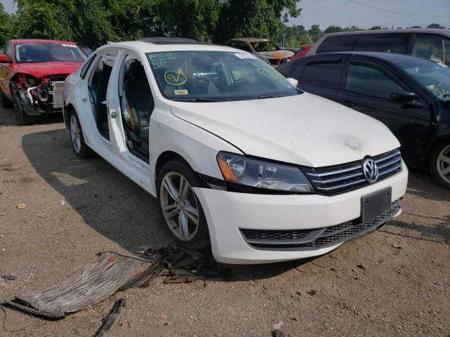 VOLKSWAGEN PASSAT SE 2014 with VIN 1VWBP7A33EC018971 - Photo from auction