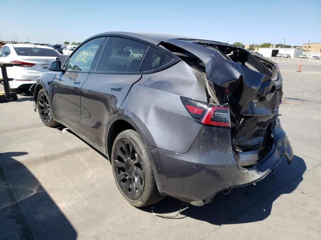 Photo 3 from auction – 2020 TESLA MODEL Y with VIN 5YJYGDEE2LF008438