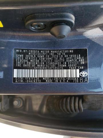 Photo 10 from auction – 2017 TOYOTA COROLLA L with VIN 5YFBURHE5HP595415
