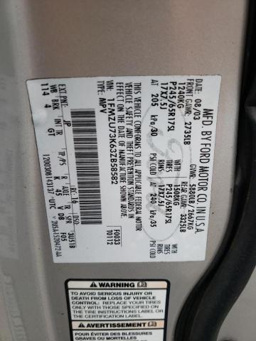 Photo 10 from auction – 2003 FORD EXPLORER X with VIN 1FMZU73K63ZB58582
