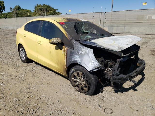 KIA RIO LX 2016 with VIN KNADM4A31G6589697 - Photo from auction