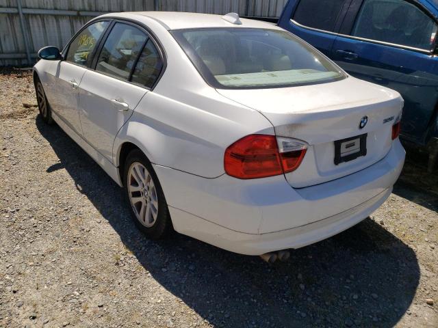 Photo 3 from auction – 2007 BMW 328 I with VIN WBAVA37567NL11500