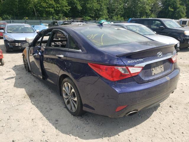 Photo 3 from auction – 2014 HYUNDAI SONATA SE with VIN 5NPEC4AB0EH936277