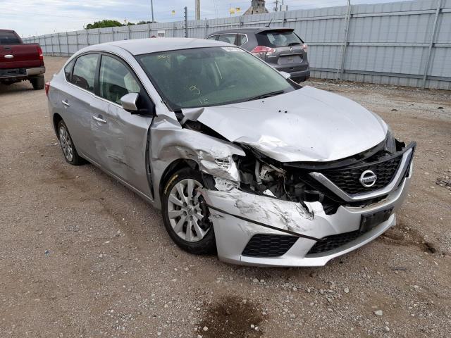 NISSAN SENTRA S 2016 with VIN 3N1AB7AP0GY334244 - Photo from auction
