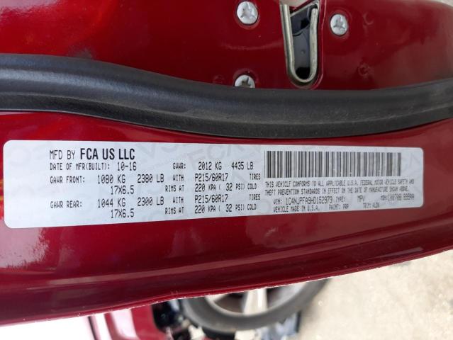 Photo 10 from auction – 2017 JEEP PATRIOT LA with VIN 1C4NJPFA9HD152973