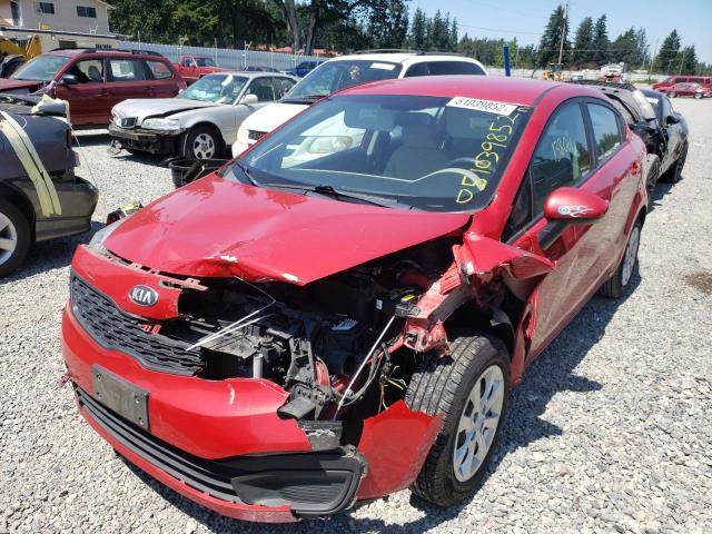 Photo 2 from auction – 2013 KIA RIO LX with VIN KNADM4A39D6225250
