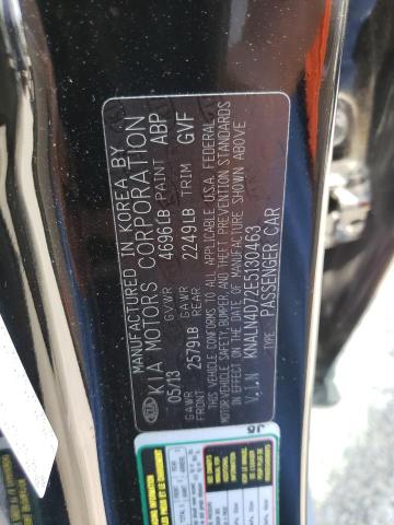 Photo 10 from auction – 2014 KIA CADENZA PR with VIN KNALN4D72E5130463