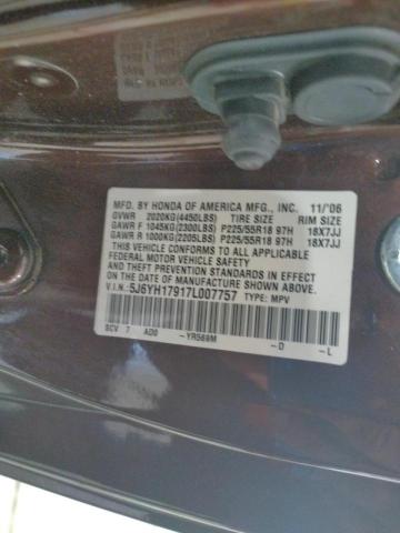 Photo 10 from auction – 2007 HONDA ELEMENT SC with VIN 5J6YH17917L007757