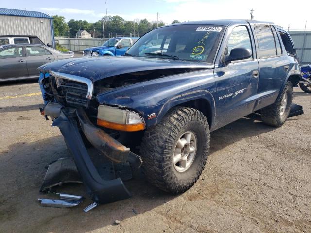 Photo 2 from auction – 2000 DODGE DURANGO with VIN 1B4HS28N0YF206336