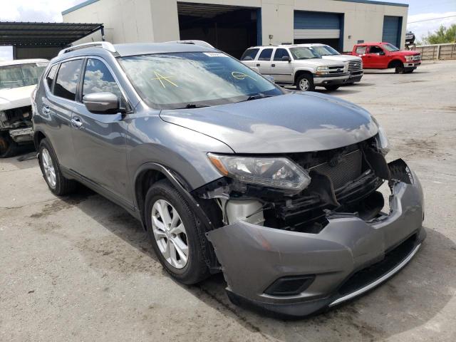 NISSAN ROGUE S 2015 with VIN KNMAT2MT9FP555590 - Photo from auction