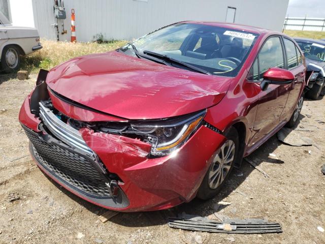 Photo 2 from auction – 2022 TOYOTA COROLLA LE with VIN JTDEAMDE4NJ057674