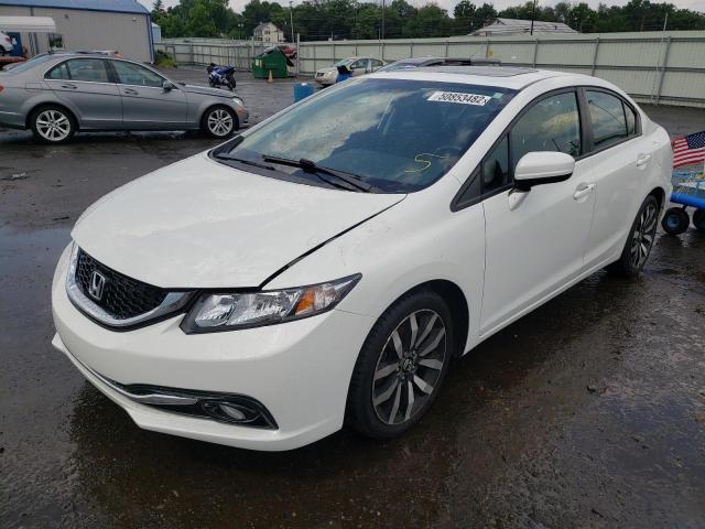 Photo 2 from auction – 2014 HONDA CIVIC EXL with VIN 19XFB2F93EE234086