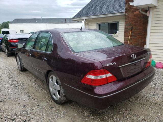 Photo 3 from auction – 2005 LEXUS LS 430 with VIN JTHBN36F055019728