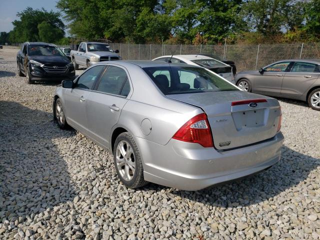 Photo 3 from auction – 2012 FORD FUSION SE with VIN 3FAHP0HA0CR334518