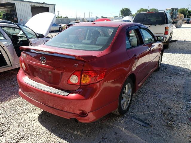 Photo 4 from auction – 2009 TOYOTA COROLLA BA with VIN 1NXBU40E99Z163327
