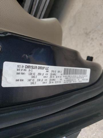 Photo 10 from auction – 2012 DODGE GRAND CARA with VIN 2C4RDGBG3CR123445