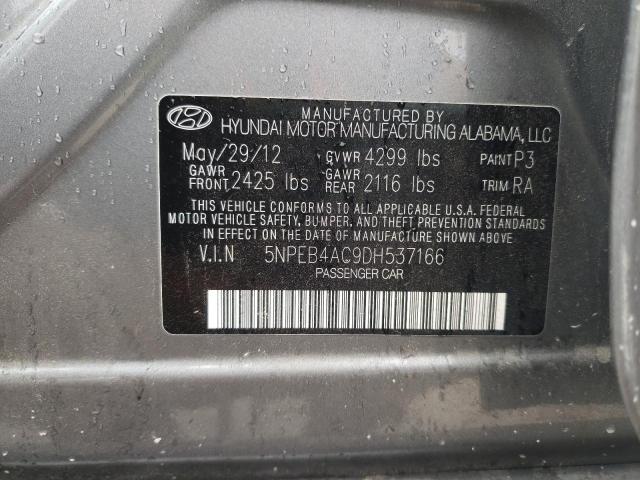 Photo 10 from auction – 2013 HYUNDAI SONATA DEL with VIN 5NPEB4AC9DH537166