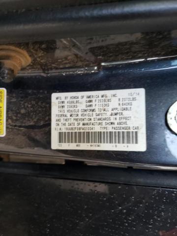 Photo 10 from auction – 2015 ACURA TLX TECH with VIN 19UUB2F59FA010041