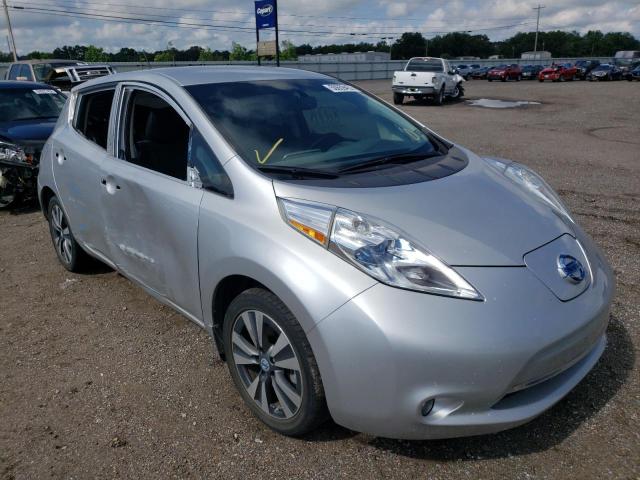 NISSAN LEAF S 2014 with VIN 1N4AZ0CP5EC331221 - Photo from auction