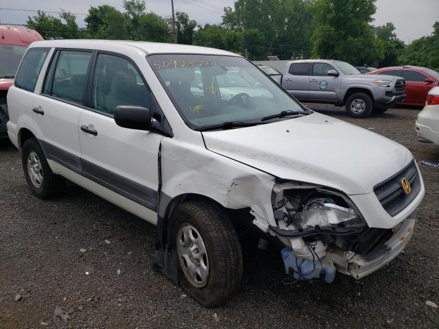 Photo 1 from auction – 2005 HONDA PILOT LX with VIN 2HKYF18115H555893