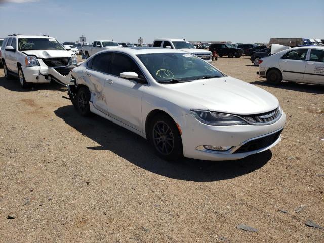 CHRYSLER 200 C 2015 with VIN 1C3CCCCG3FN552798 - Photo from auction