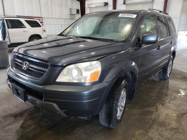Photo 2 from auction – 2003 HONDA PILOT EXL with VIN 2HKYF18653H609723
