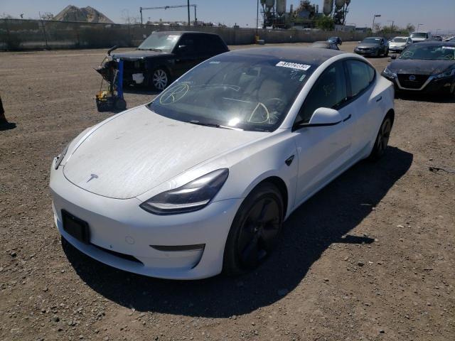 Photo 2 from auction – 2022 TESLA MODEL 3 with VIN 5YJ3E1EB0NF190972