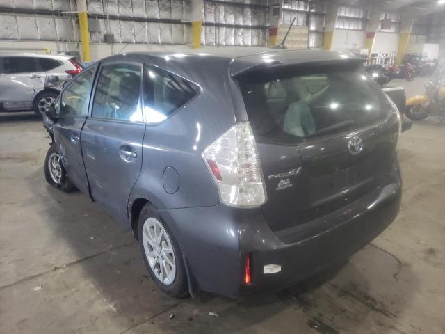 Photo 3 from auction – 2012 TOYOTA PRIUS V with VIN JTDZN3EU0C3063589
