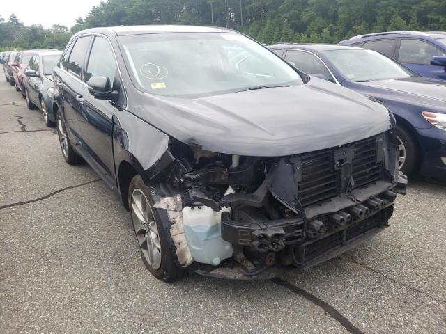 FORD EDGE TITAN 2015 with VIN 2FMTK4K93FBB75761 - Photo from auction