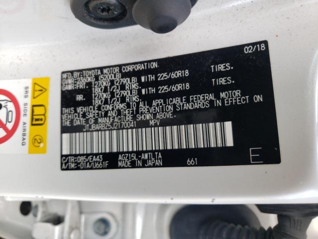 Photo 10 from auction – 2018 LEXUS NX 300 BAS with VIN JTJBARBZ5J2170041