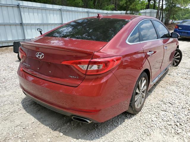 Photo 4 from auction – 2016 HYUNDAI SONATA SPO with VIN 5NPE34AF7GH416423