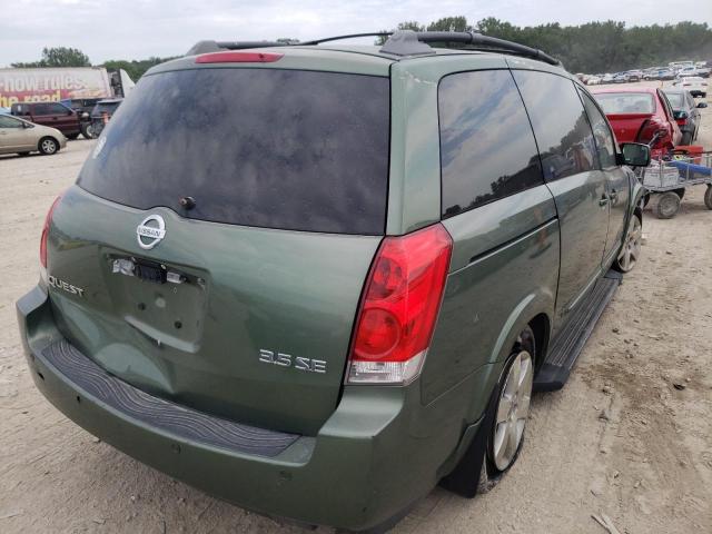 Photo 4 from auction – 2004 NISSAN QUEST S with VIN 5N1BV28U34N316641
