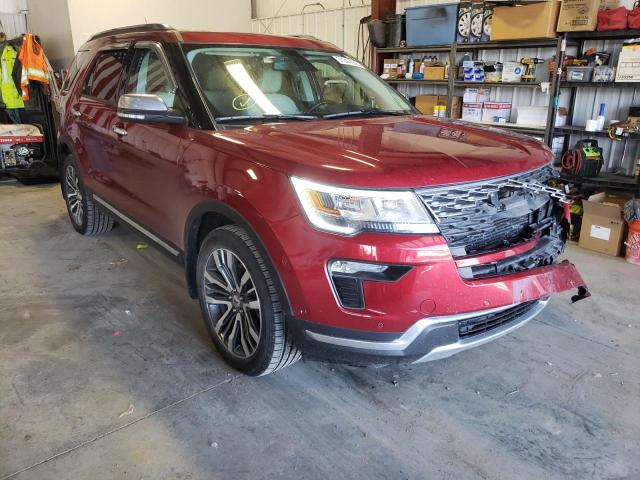 FORD EXPLORER P 2019 with VIN 1FM5K8HT0KGA16086 - Photo from auction