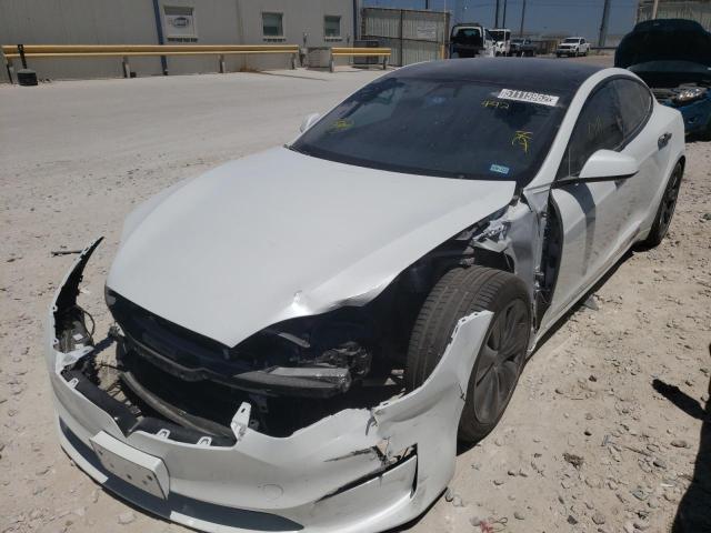 Photo 2 from auction – 2021 TESLA MODEL S with VIN 5YJSA1E59MF442217