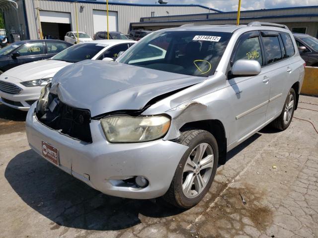 Photo 2 from auction – 2008 TOYOTA HIGHLANDER with VIN JTEDS43A982017768