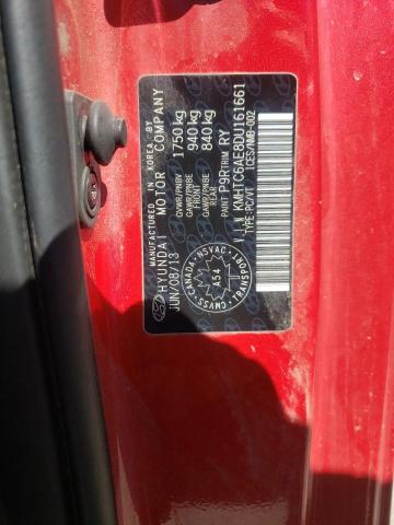Photo 10 from auction – 2013 HYUNDAI VELOSTER T with VIN KMHTC6AE8DU161661