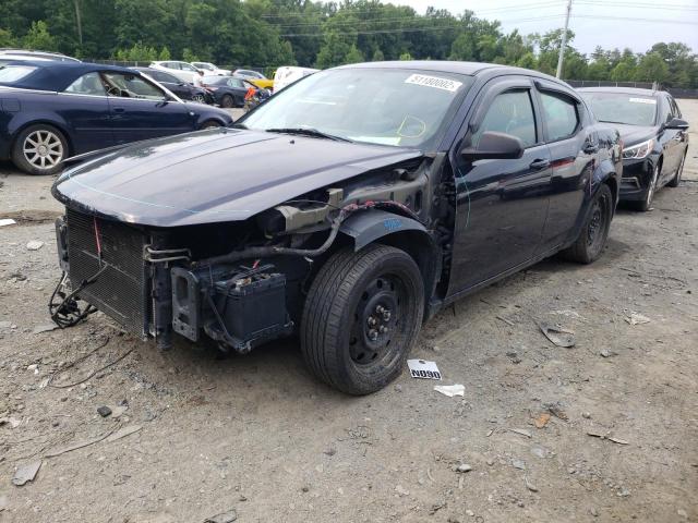 Photo 2 from auction – 2012 DODGE AVENGER SE with VIN 1C3CDZAB1CN158607