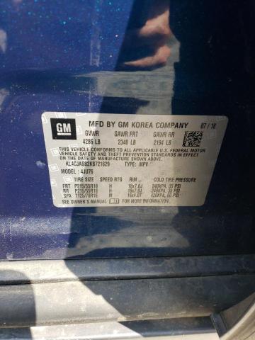 Photo 10 from auction – 2019 BUICK ENCORE PRE with VIN KL4CJASB2KB721629