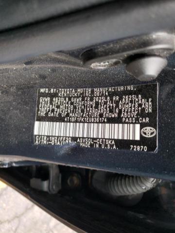 Photo 10 from auction – 2014 TOYOTA CAMRY L with VIN 4T1BF1FK1EU836174