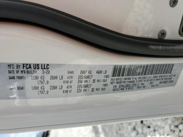 Photo 10 from auction – 2020 JEEP COMPASS LA with VIN 3C4NJDBB3LT229112
