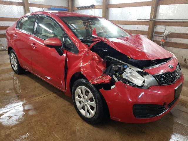 KIA RIO LX 2013 with VIN KNADM4A32D6189482 - Photo from auction