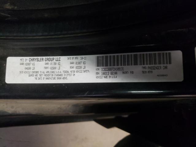 Photo 10 from auction – 2012 CHRYSLER 200 TOURIN with VIN 1C3CCBBB7CN109131