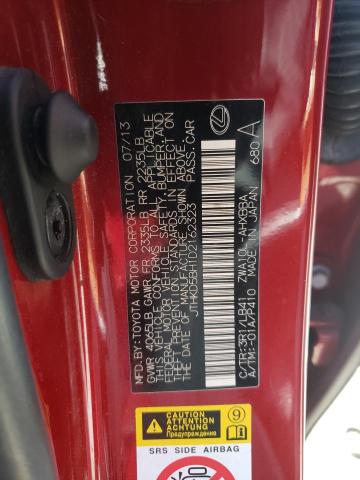Photo 10 from auction – 2013 LEXUS CT 200 with VIN JTHKD5BH1D2162323